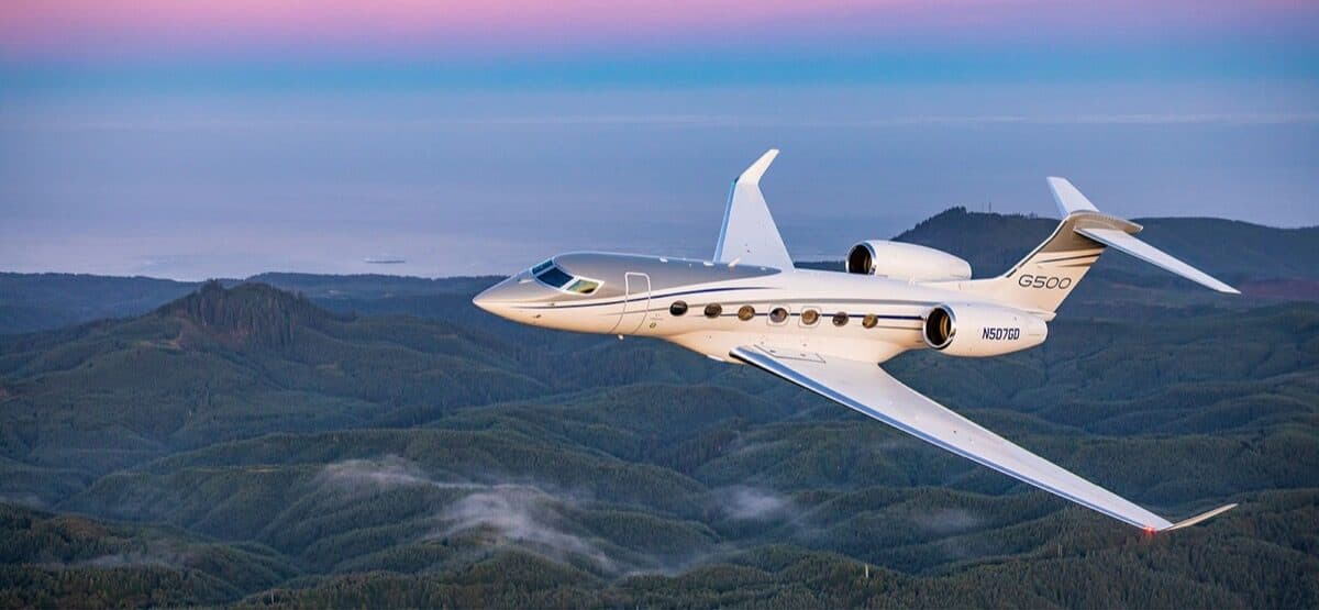 Gulfstream G500 aircraft