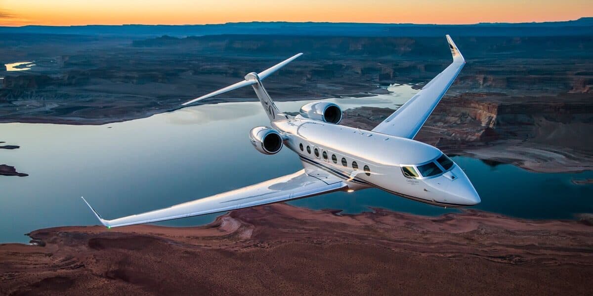 Gulfstream G650ER aircraft